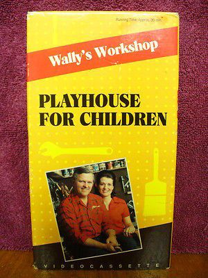 Wallys Workshop   Playhouse for Children + Toys For Kids VHS HOW TO
