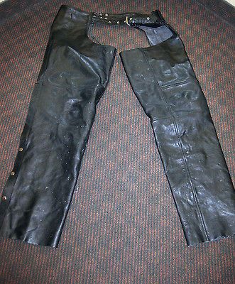 Mens Unik Leather Chaps, Size 2XL *Pre Owned*