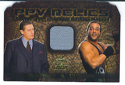 WWE WILLIAM REGAL ROB VAN DAM WRESTLEMANIA X8 RING MAT CANVAS CANADA