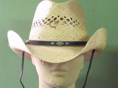 CHARLIE 1 HORSE DESERT SKY RAFFIA STRAW COWBOY WESTERN HAT