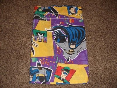 Batman Robin DC Comics Curtain Window Valance 1995 Joker Riddler