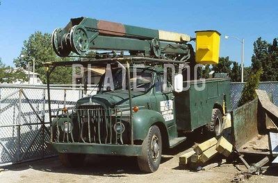 Vintage Mack Landscaping Tree Service Truck Cherry Picker Original