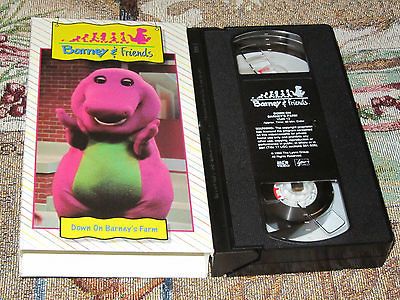 AND & FRIENDS TIME LIFE DOWN ON BARNEYS FARM VHS KIDS EDUCATIONAL