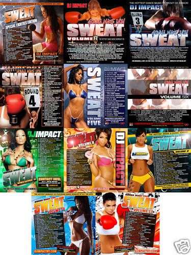 DJ IMPACT   WORKOUT DANCE SPECIAL 11 CD Club Mix