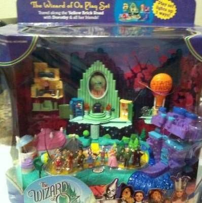 Polly Pocket Wizard of Oz Playset NEW 10 Figures Dorothy Tinman Lion
