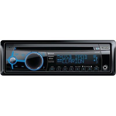 CLARION CZ702 Single DIN In Dash CD Receiver with Rear USB Port