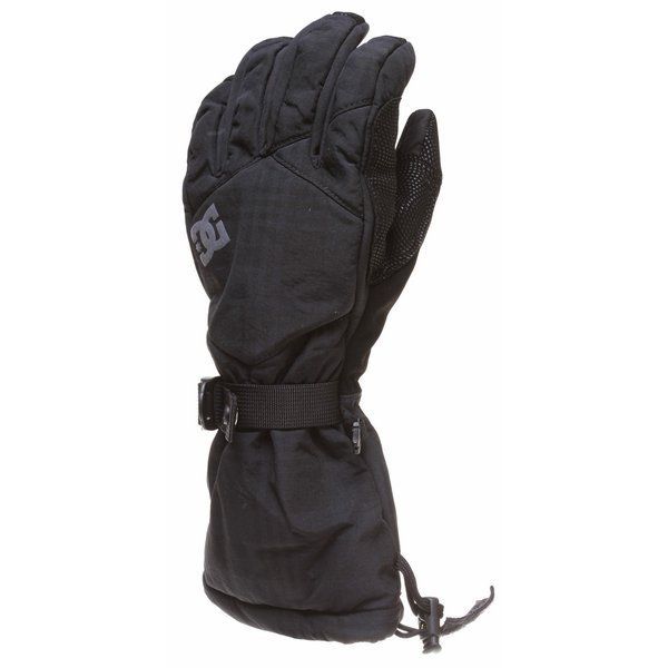 DC Seger Over Ski Snowboard Gloves Black Mens