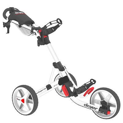 Clicgear Clic gear 3.5+ Push Cart   Arctic/White