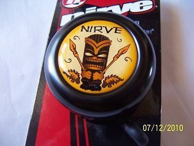 BIKE BELL TIKI BLACK NIRVE NEW