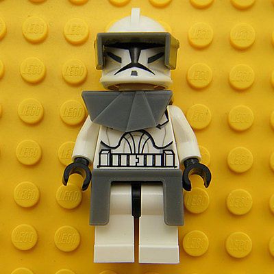 Clone Wars Trooper (with Armor) LEGO Minifigure Star Wars Minifig 7679