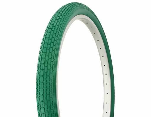 Bike Tire Duro 26 x 2.125 All green 120a mountain bicycle cruiser