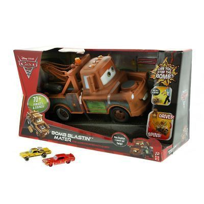 Disney Cars 2 Bomb Blastin’ Mater Interactive Spy Truck Pop Out