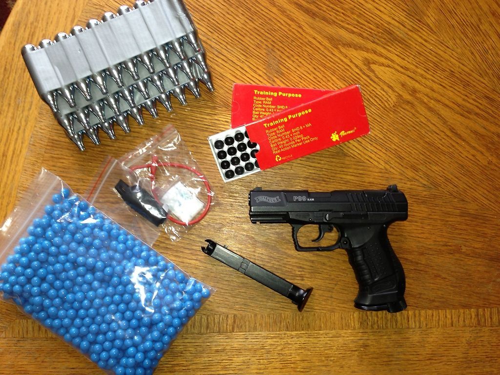 RAP4 P99 paintball pistol package