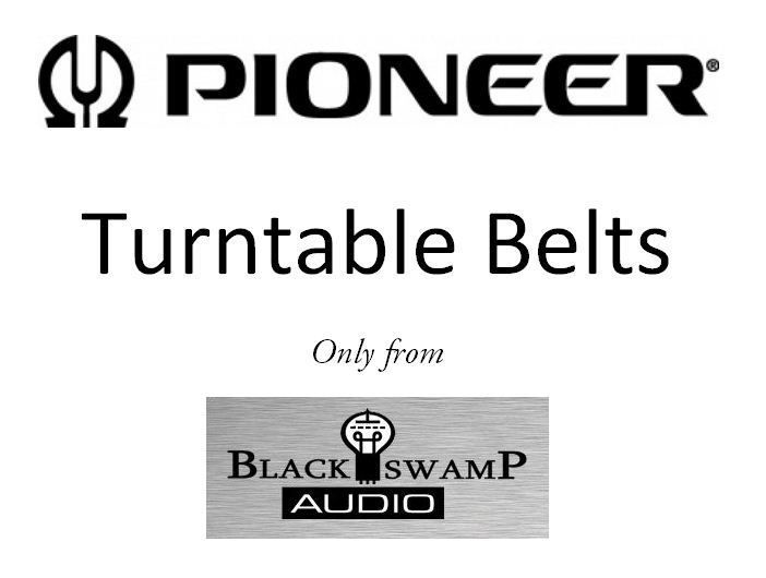 Pioneer Turntable Belt PL 2, 12, 15, 33, 45D, 61, 100, 112, 115, 117