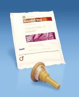 10 Condom Catheters 29mm Med. HOLLISTER EXTENDED WEAR Adhesive use