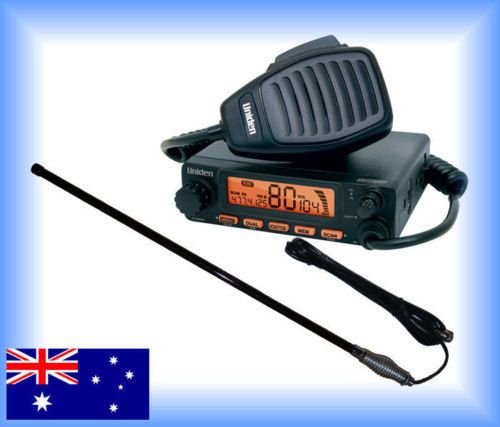 NEW Uniden UH7740NB UHF CB Radio 5W 40ch + 5db Antenna