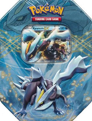 Pokemon   2012 Kyurem EX Collectors Tin Factory Sealed Pokemon