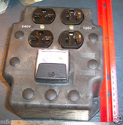 300 2562 ONAN 120 VOLT GENERATOR OUTPUT PANEL WITH VOLT METER NEW