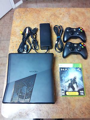 Slim 250 GB System w/ HALO 4 and two (2) Wireless Controllers Console