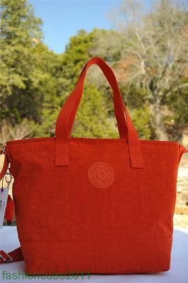 Kipling ASIENA Medium Tote Shoulder Bag   Luminous Orange