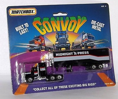 Matchbox 050272 Convoy Midnight X press Big Rig MOC