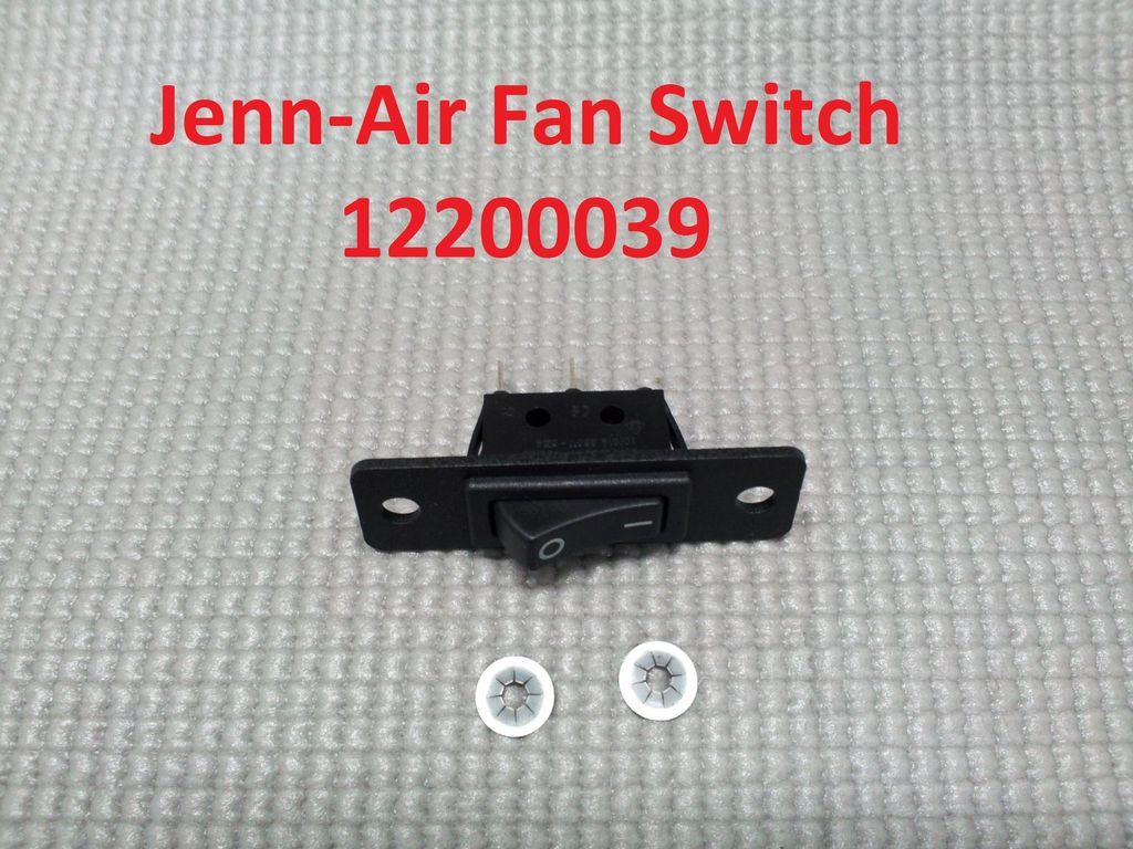 Jenn Air Replacement 2 Wire Fan Switch With 2 Push Nuts 12200039 Custom In Stock 