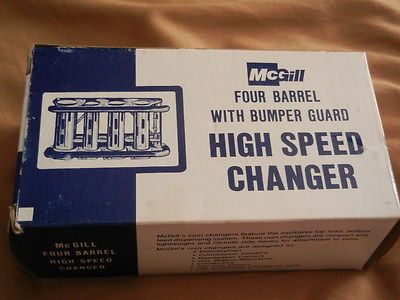 McGill High Speed Coin Changer with Original Box   Four Barrel