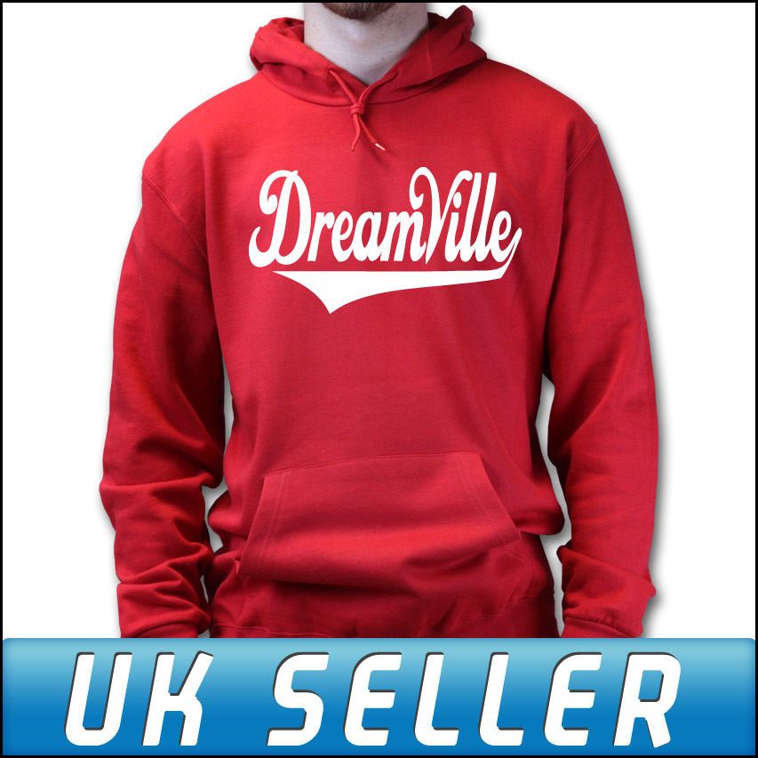 Cole Dreamville Hoodie Hoody Sweater Jumper Top Hood Shirt Mens