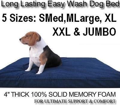 BEST SUPPORT COMFORT ORTHOPEDIC MEMORY FOAM PET DOG BED