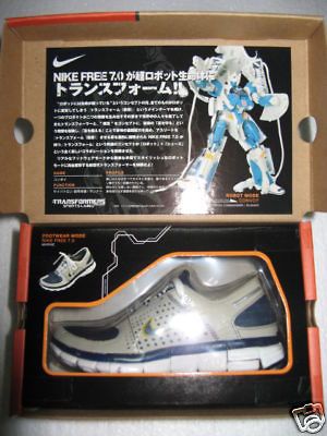 Transformers Nike Free 7.0 Ultra Optimus Magnus Marine Convoy