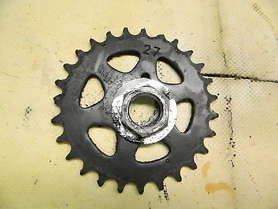 03 Tomos Sprint A3 SL A35 A 35 moped A3SL front pedal sprocket & nut