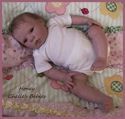 Complete Beginner Starter Kit Reborn Vinyl Doll HONEY with Denise