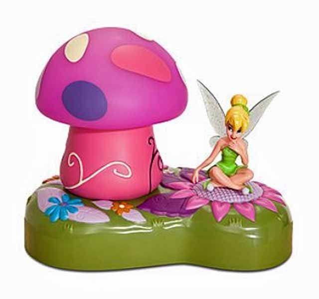 NEW RETIRED DISNEY PORTABLE TINKER BELL NIGHT LIGHT FIGURINE LAMP