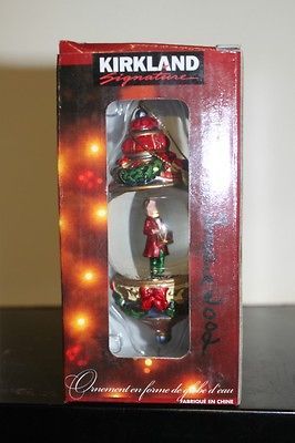 2002 Waterglobe Ornament from Costco Kirkland Signature