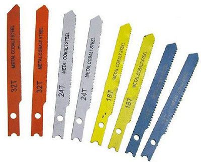 14 X JIGSAW U FIT BLADE METAL COBALT STEEL WOOD PLASTIC CUTTERS JIG