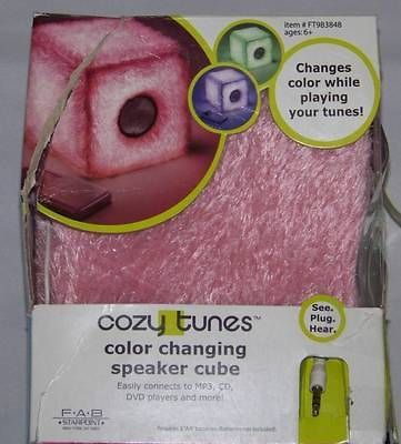Cozy Tunes Color Changing Speaker Cube for 