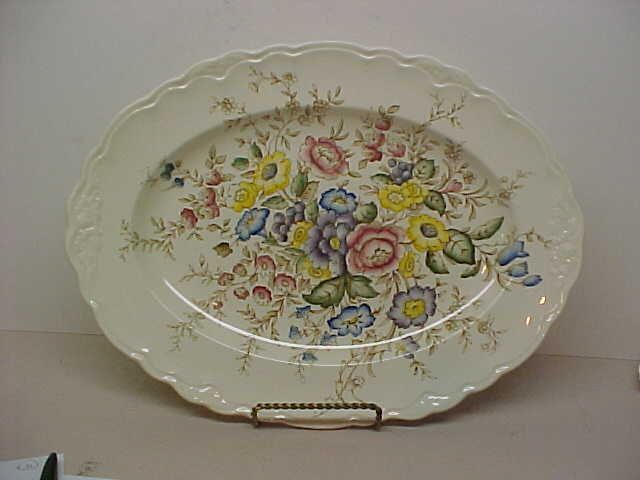Crown Ducal China WILMSLOW Oval Serving Platter