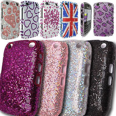 Chrome Sparkle Case for BlackBerry Curve 9220 9320 Shiny Glitter Hard