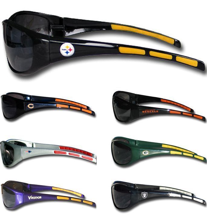 NFL Football Licensed Sunglasses CHOOSE YOUR TEAM Sports Wrap