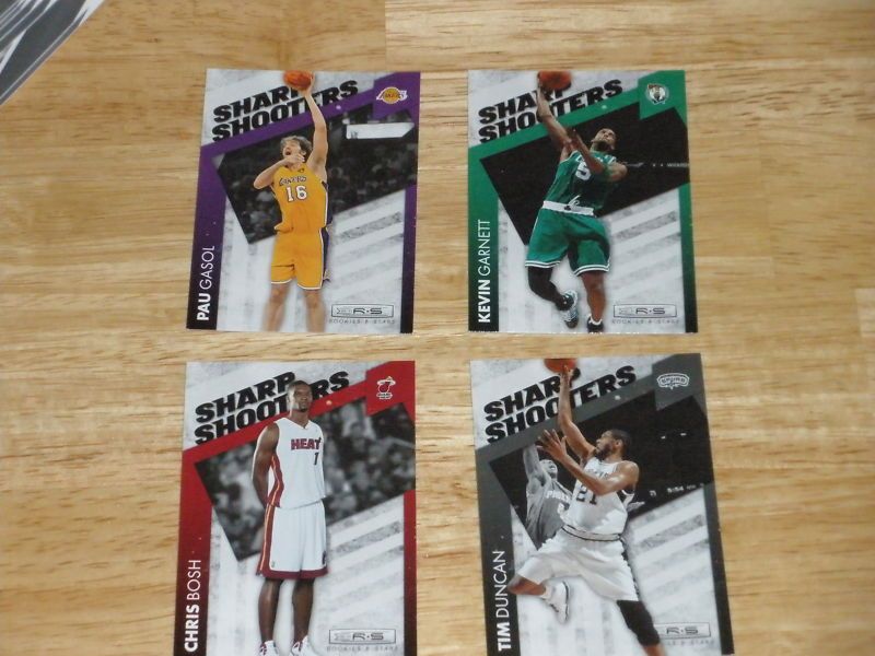 2010 11 ROOKIE STARS SHARP SHOOTERS TIM DUNCAN SPURS