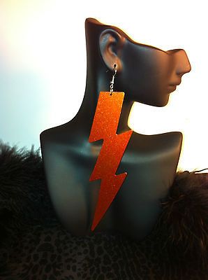 NEW POPARAZZI BAD GIRLS CLUB INSPIRED 6 INCH LIGHTING BOLT FASHION