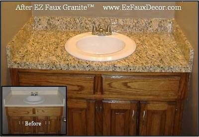 faux granite countertops