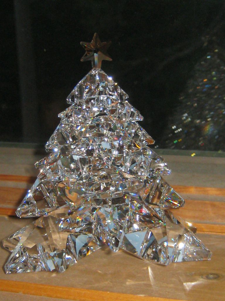 SWAROVSKI Crystal Figurine SHINING STAR Christmas Tree New 2012