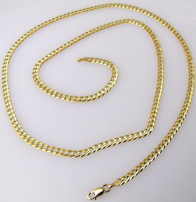 cuban link chain in Gold