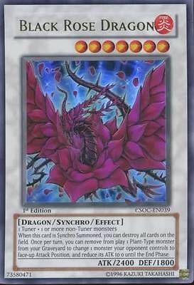 Rose Dragon   CSOC EN039   Ultra Rare NM Crossroads of Chaos Yugioh