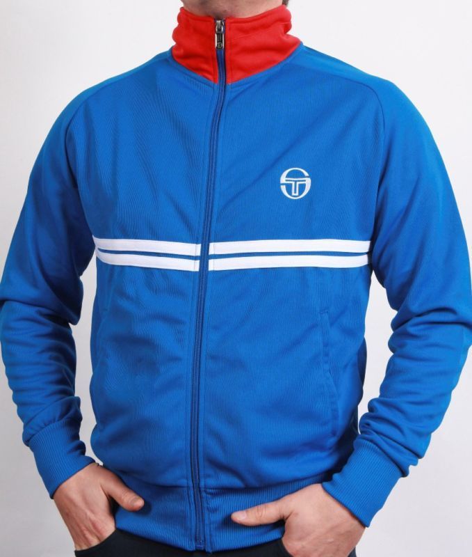 Sergio Tacchini 80s McEnroe Dallas Track Top Royal Blue S,M,L,XL,2XL,3