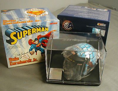 NIB   DALE EARNHARDT JR 14 HELMET   AC DELCO SUPERMAN NASCAR 1999 LE