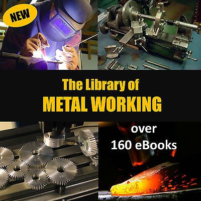 Machinist Lathe Welding Foundry Forge Blacksmith Metallurgy CD DVD