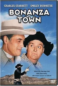 BONANZA TOWN The Durango Kid, Charles Starrett DVD New