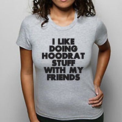 LIKE DOING HOODRAT STUFF funny humor video tosh.0 MENS TSHIRT GRAY